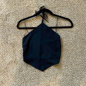 Abercrombie & fitch crop top, black, Size xs, never worn